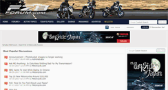 Desktop Screenshot of fz8forum.com